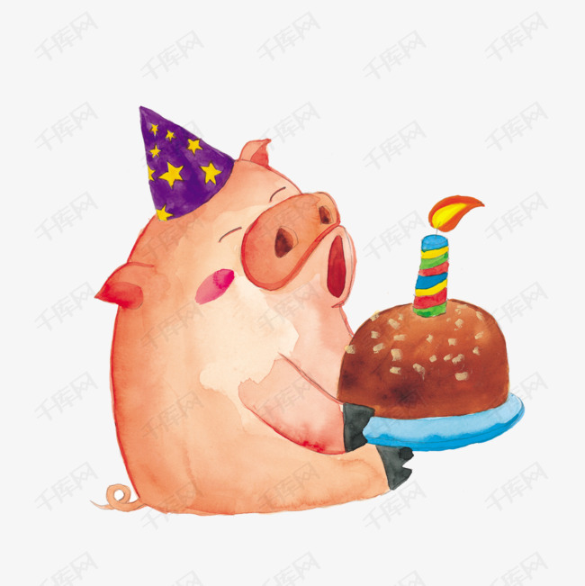 过生日的猪