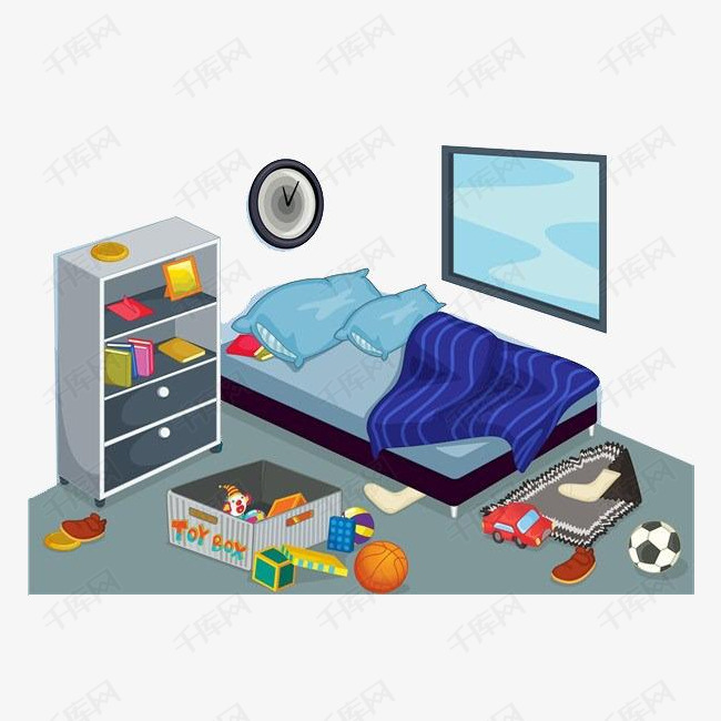 屋子里乱糟糟的素材图片免费下载_高清png