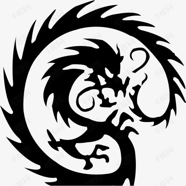 彝族图腾龙纹