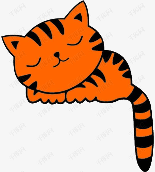 简笔画猫咪