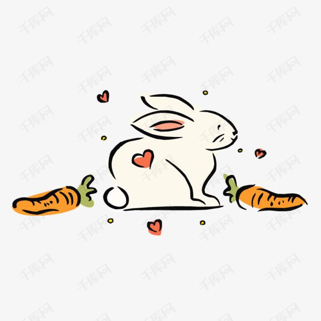 小兔子爱胡萝卜