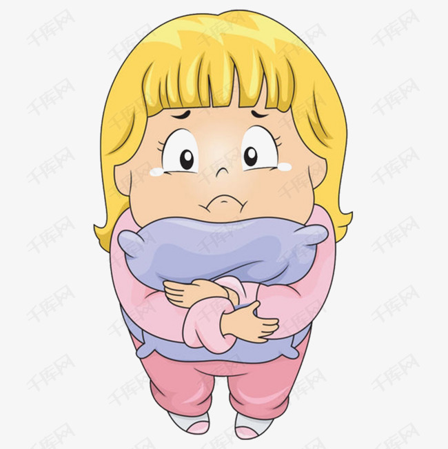 吓哭的女孩的素材免抠吓哭的女孩卡通人物哭泣害怕胆怯畏惧