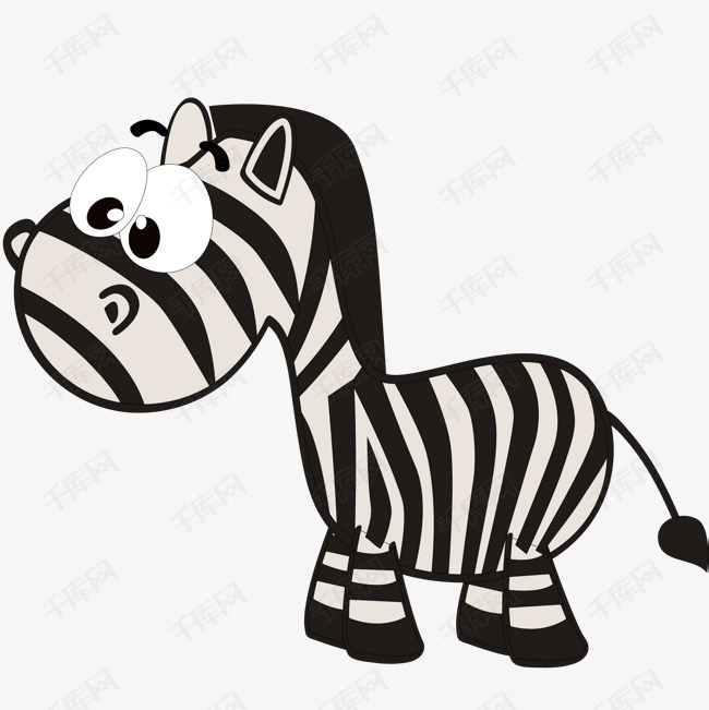 卡通斑马png下载的素材免抠卡通斑马动物卡通动物小动物可爱动物