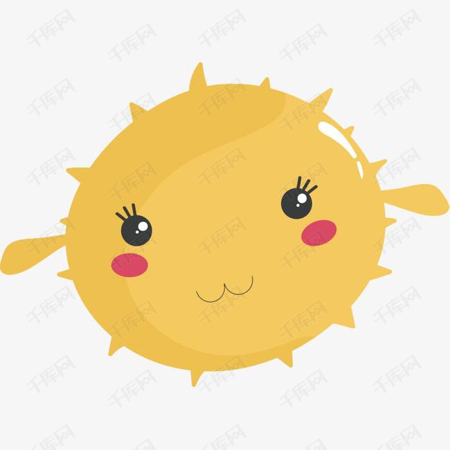 矢量图可爱的小太阳