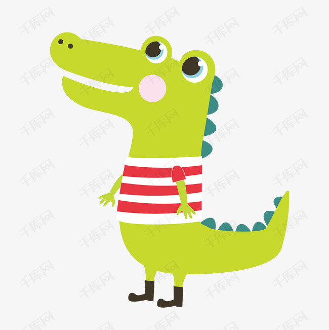 卡通鳄鱼png下载的素材免抠卡通鳄鱼动物卡通动物小动物可爱动物
