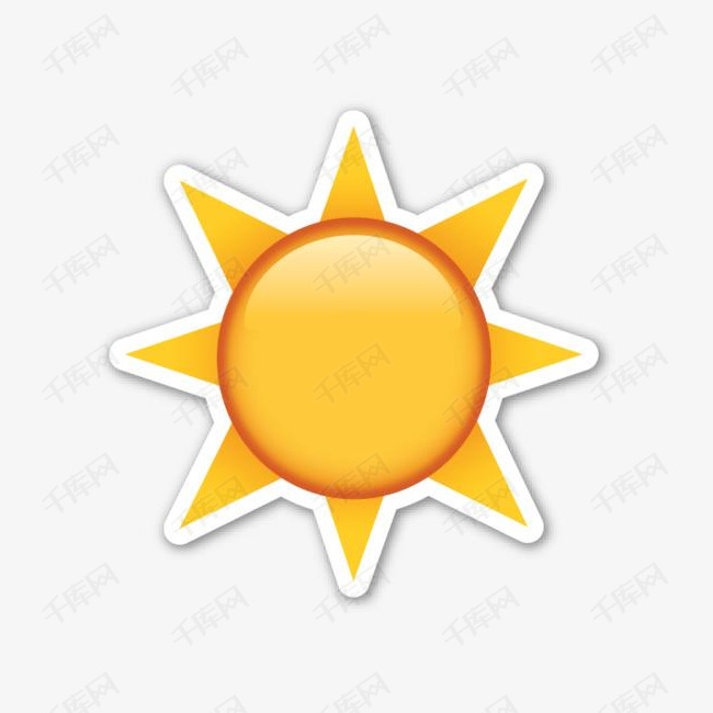 太阳标志素材图片免费下载_高清卡通手绘png_千库网