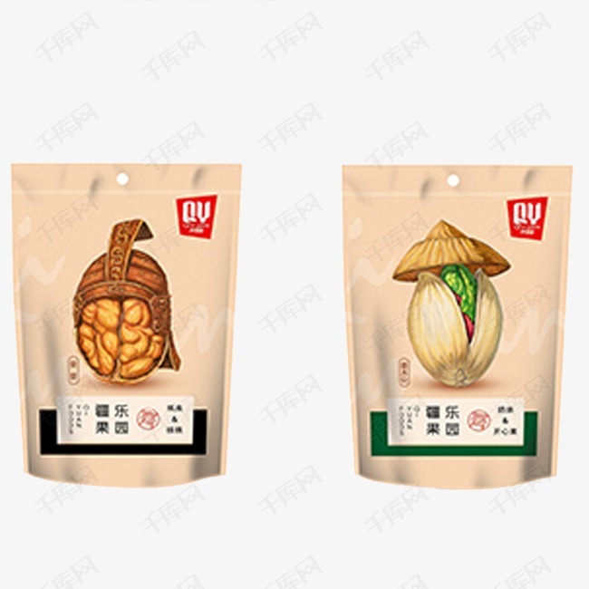 食品包装袋的素材免抠产品实物食品包装袋