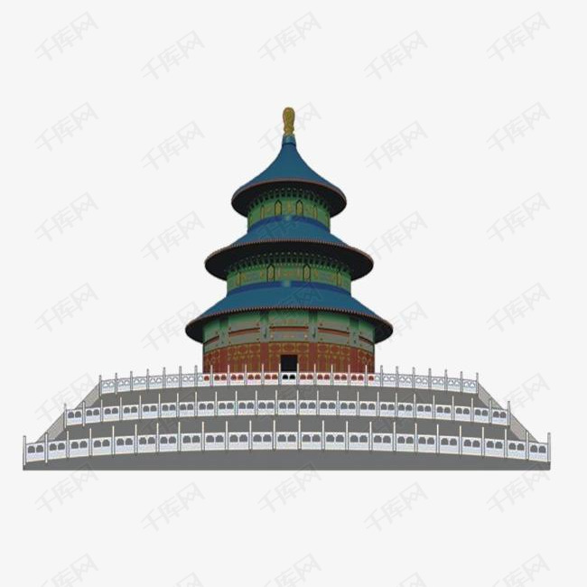 简笔画故宫手绘