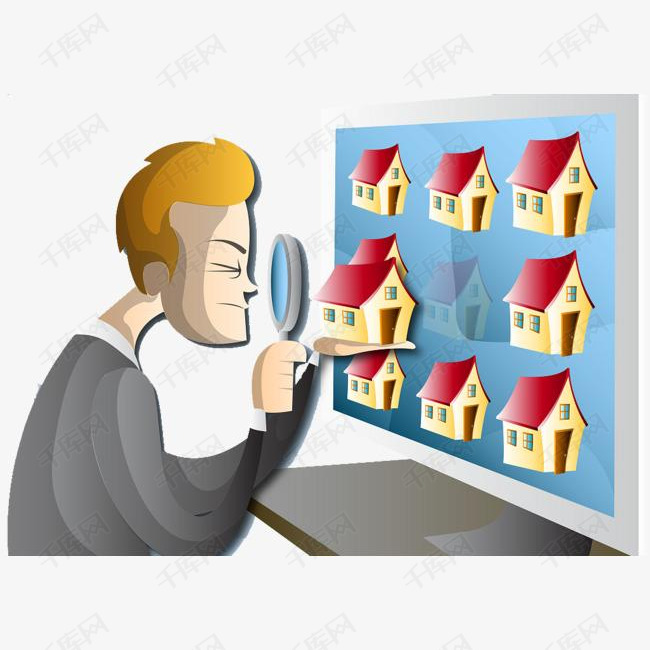 插图买房子在线选房型