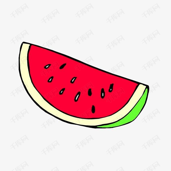 卡通西瓜素材图片免费下载_高清装饰图案png_千库网