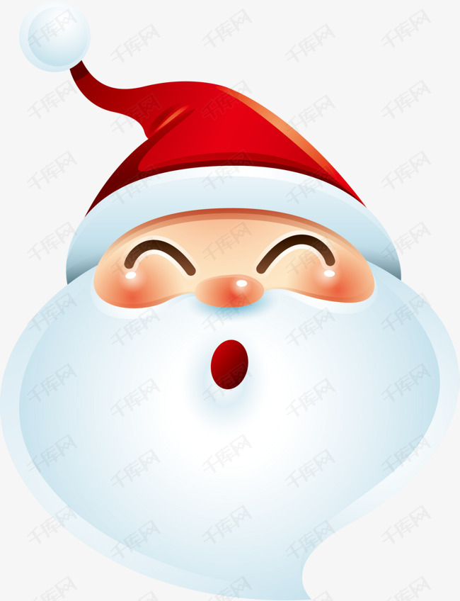 圣诞节圣诞老人头像