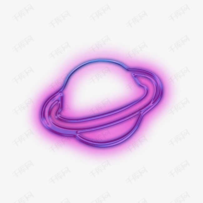 透明星空梦幻紫色星球