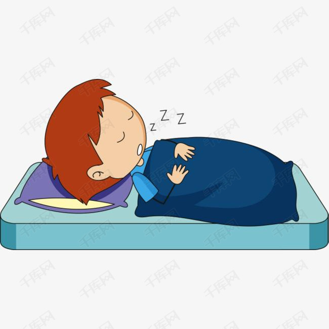 卡通可爱睡觉男孩的素材免抠睡觉男孩国际睡眠日休息安眠睡觉美梦