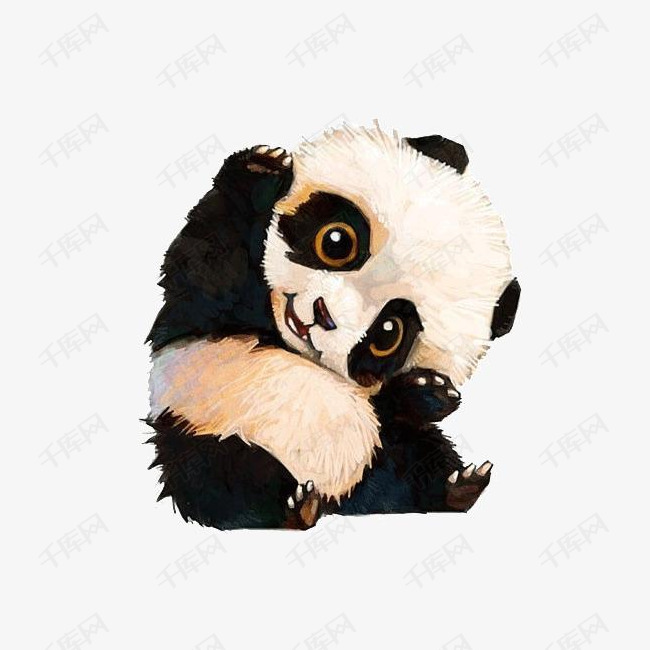 熊猫的素材免抠国宝熊猫卡通可爱