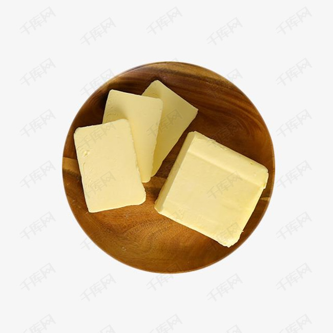 卡通手绘黄油食用油