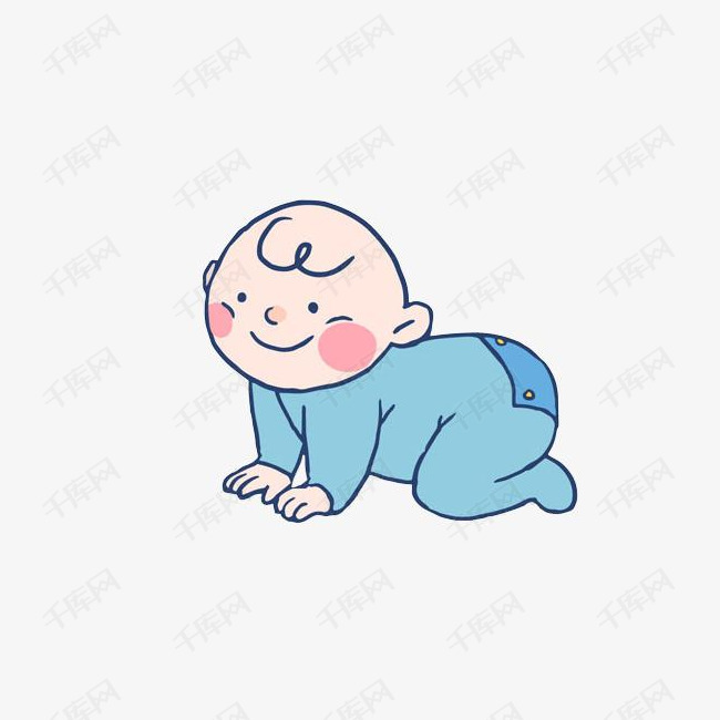 学走路的婴儿免抠图