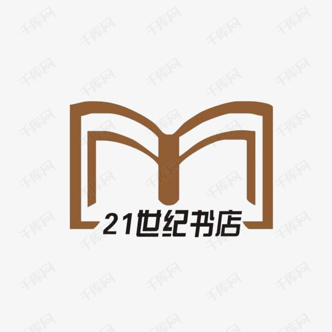 书本书店logo