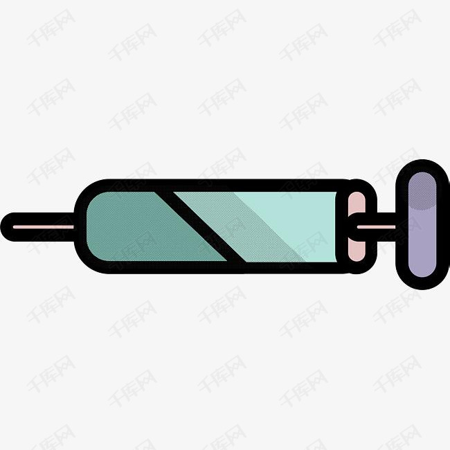 针管卡通矢量打气筒的素材免抠打气筒卡通打气筒矢量打气筒卡通风格