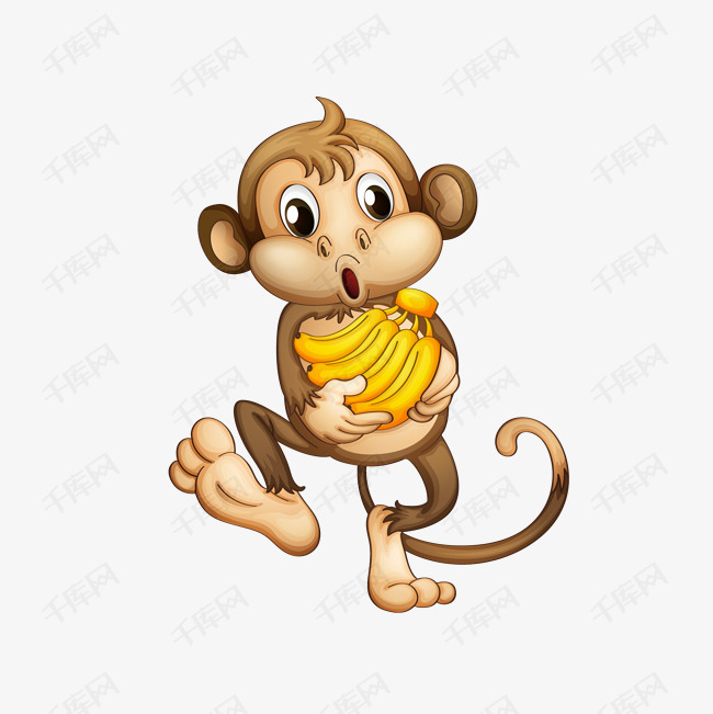 卡通猴子png下载的素材免抠卡通猴子动物卡通动物小动物可爱动物