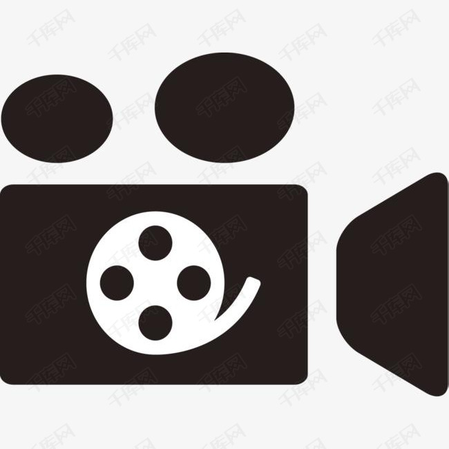 黑色胶卷电影放映机素材图片免费下载_高清png_千库网