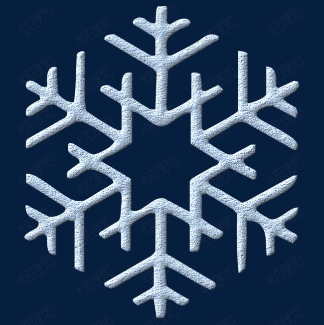 雪花纹理的素材免抠雪花纹理雪片图案