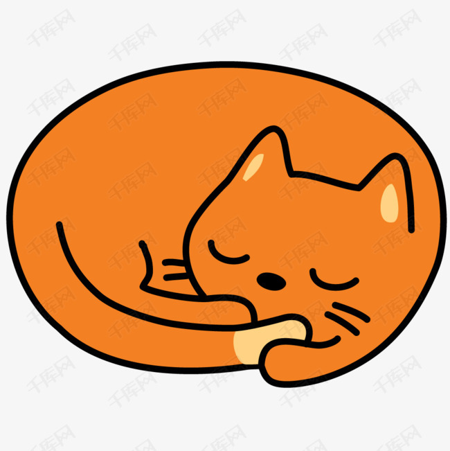 睡觉的猫咪