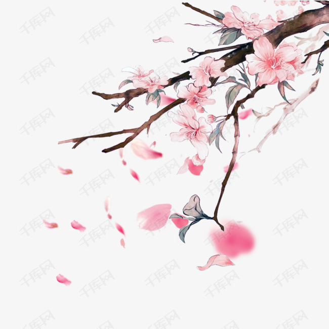 桃花素材