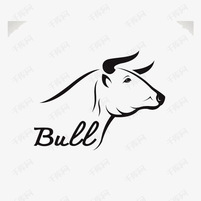 免抠公牛logo