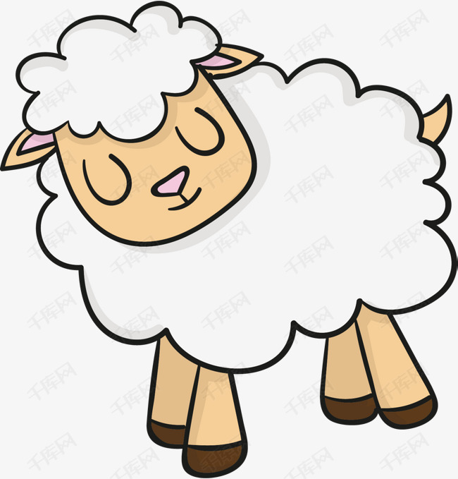 卡通绵羊png下载的素材免抠卡通绵羊动物卡通动物小动物可爱动物