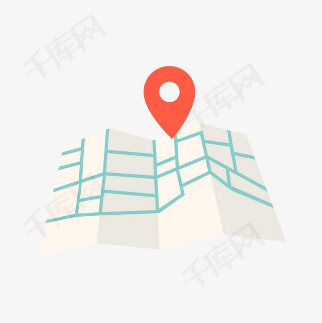 地图导航矢量图下载