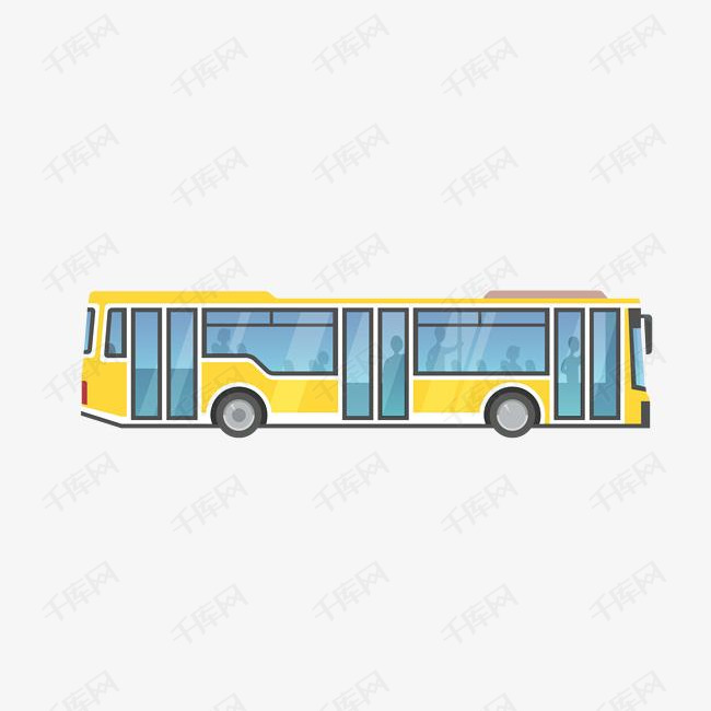 卡通公交车