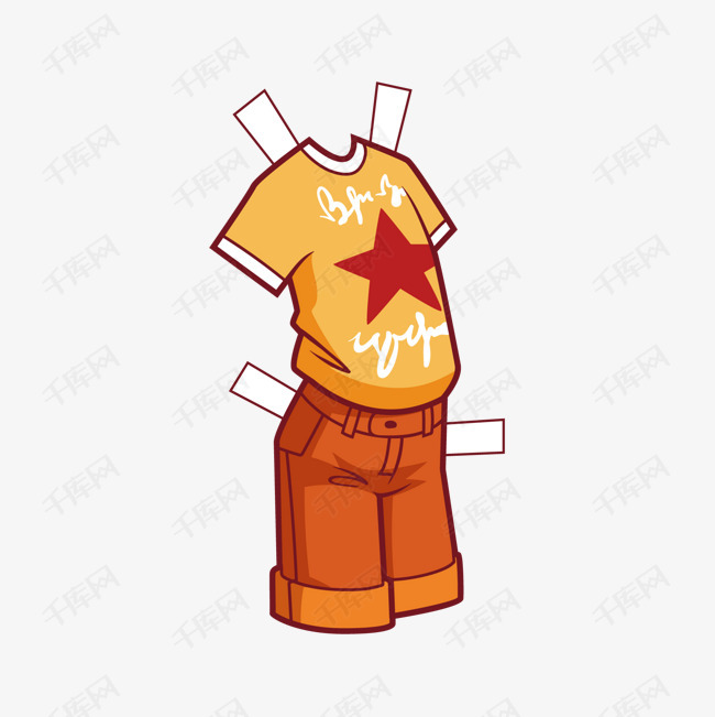 运动休闲装的素材免抠衣服运动休闲衣物
