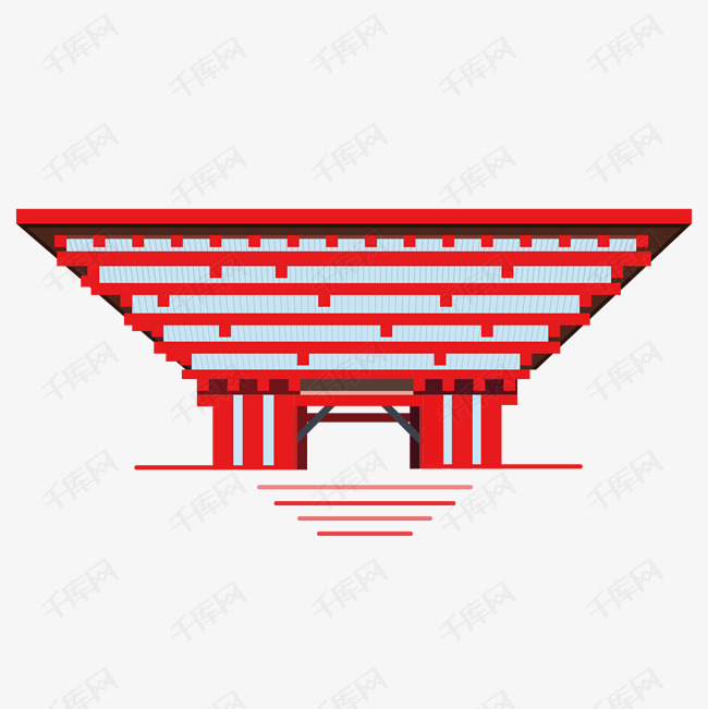 上海世博标志建筑的素材免抠红色婚礼背景kt板wifi信号标志中国风竹子