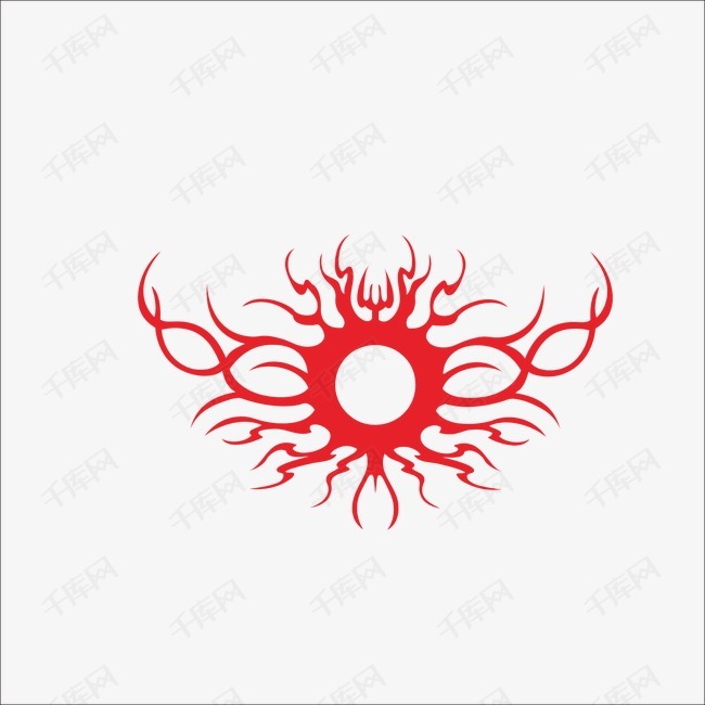 太阳图案的素材免抠龙图图案龙翅膀龙身