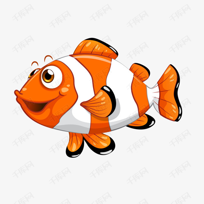 可爱的小鱼矢量图的素材免抠矢量图鱼类动物动物设计卡通可爱大眼睛