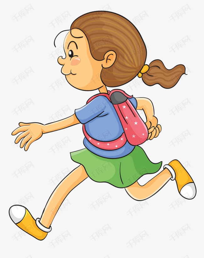奔跑运动飞奔快跑                                           小孩