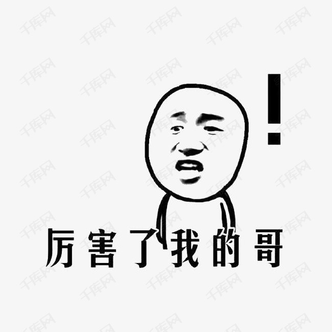 厉害了我的哥表情包