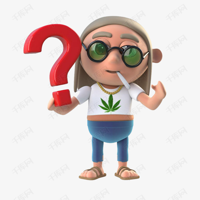 抽烟的时尚老奶奶有点疑惑