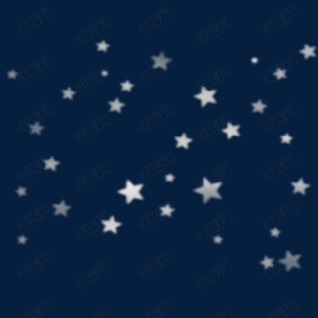 灰色星星素材的素材免抠