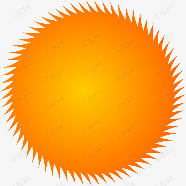 金太阳矢量图的素材免抠金太阳太阳卡通太阳太阳矢量图光芒四射金色