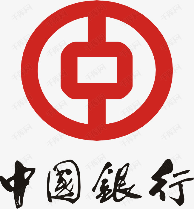 中国银行logo设计的素材免抠金融机构logo设计商务机构创意理财
