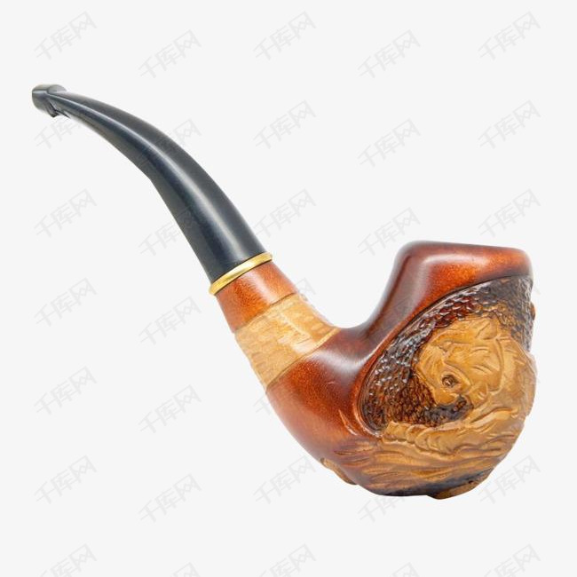 复古的烟斗免抠素材
