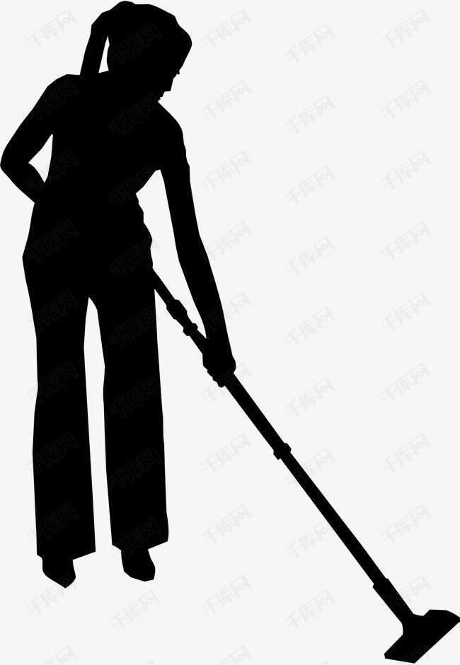 拖地女人打扫卫生的素材免抠劳动五一节打扫卫生人物拖地png矢量图