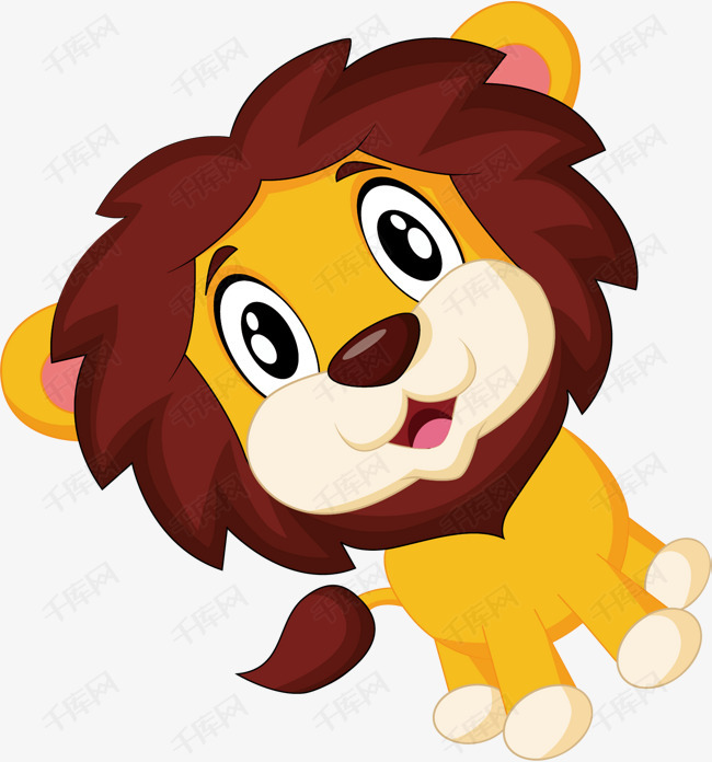 卡通狮子png下载的素材免抠卡通狮子动物卡通动物小动物可爱动物
