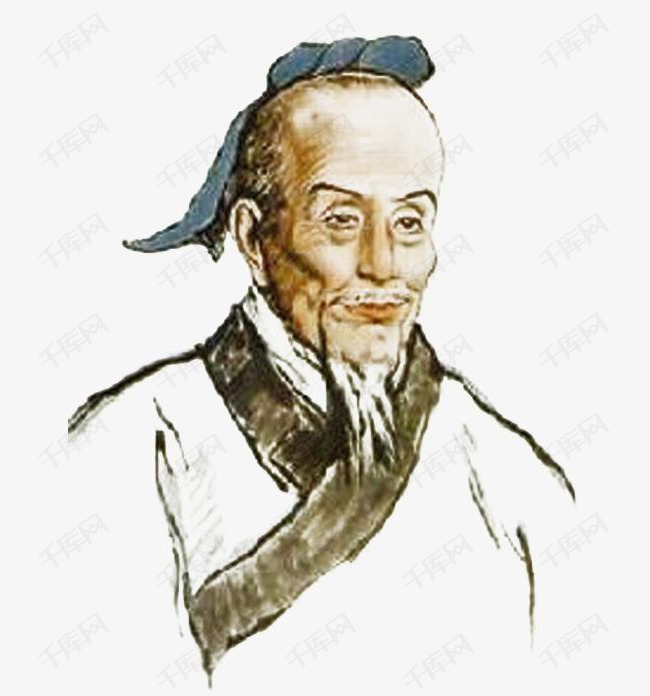 人均祖冲之_祖冲之简笔画(2)