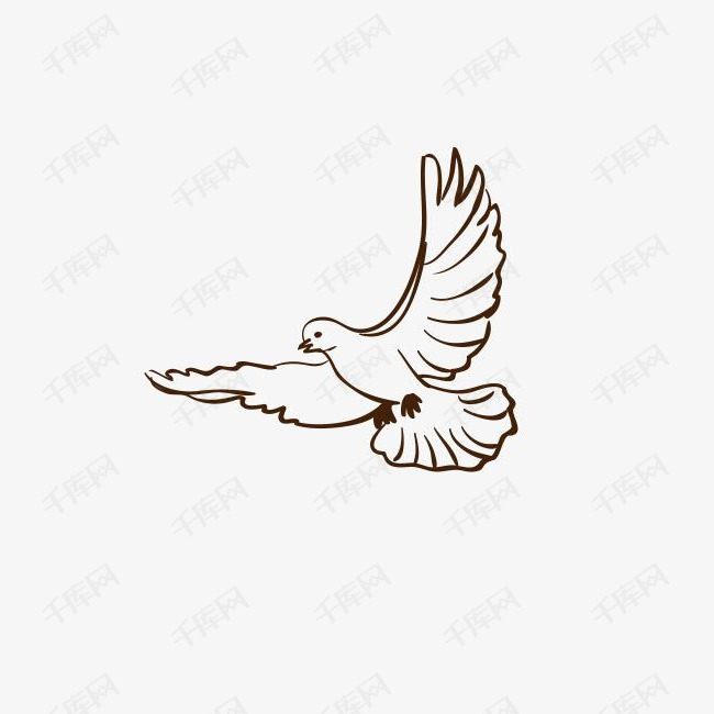 手绘鸽子的素材免抠鸽子白色鸽子手绘鸽子鸽子简笔画飞翔和平鸽