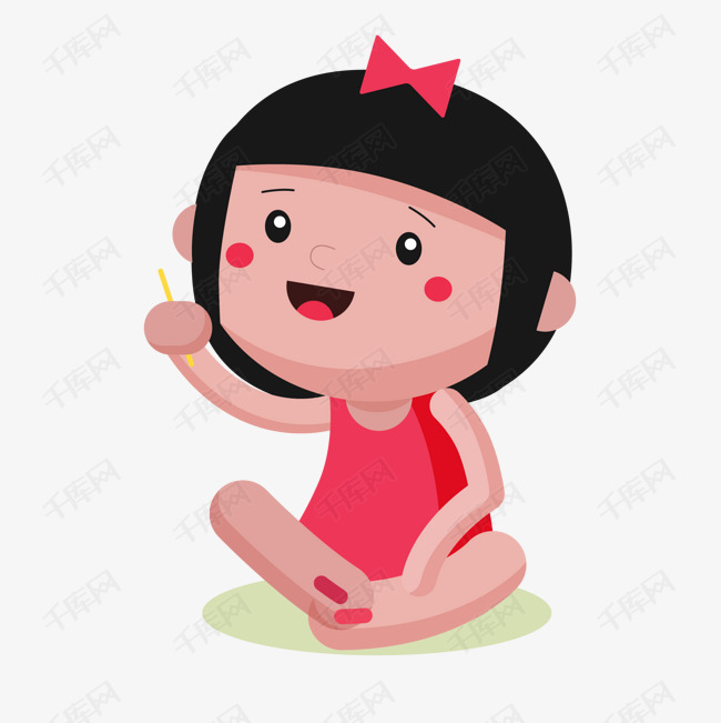 可爱的小女孩人物设计