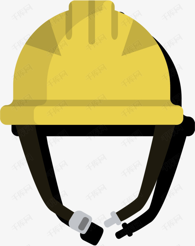 矢量图黄色的工具矿工帽的素材免抠矢量图安全帽工人工具矿工黄色