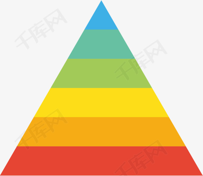 金字塔矢量卡通数据图