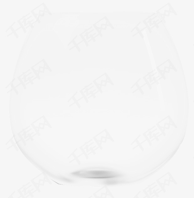 手绘透明玻璃瓶png素材图片免费下载_高清png_千库网